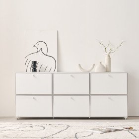 로아 AP1800 2단 모듈 거실장 서랍장 PKF114C